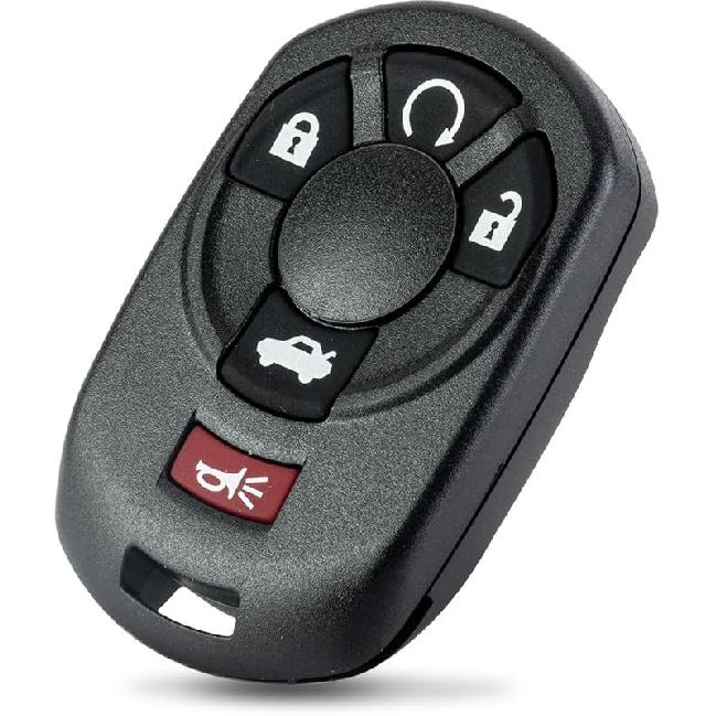 Remote Car Key Fob Replacement for Chevy M3N65981403 fits 2005 2006 2007 Corvette (2) 1