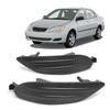 Pair of Front Bumper Fog Light Grille Cover 5212702170 Fits for Toyota Corolla Sedan 05 08