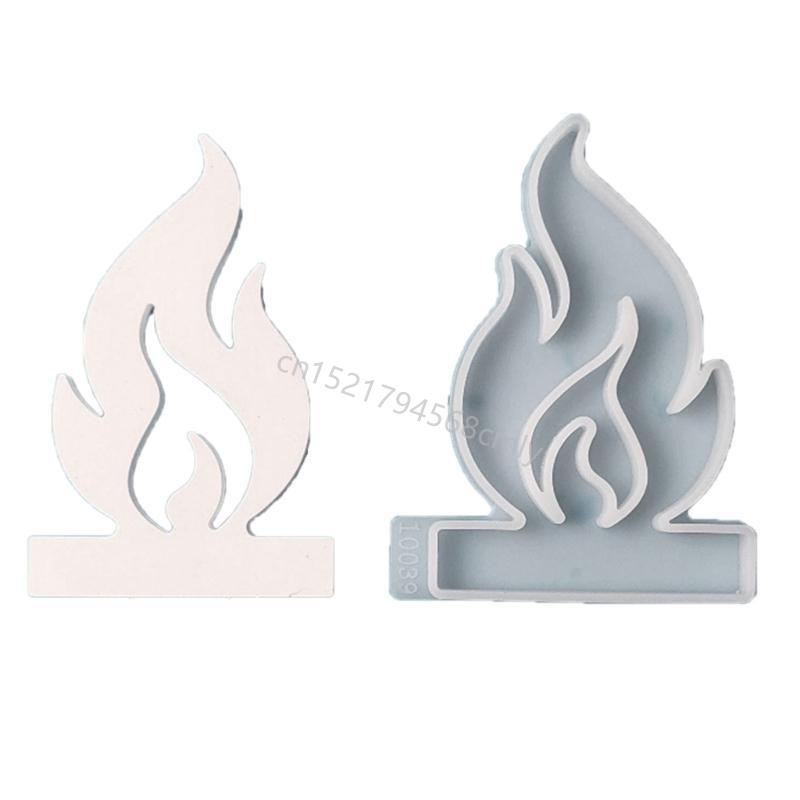 Hollow Flame Holder Silicone Molds Bird Heart Candlesticks Molds DIY Gypsum Clay Resins Molds Table Decorations 6XDE
