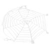 Halloween Decorative Spider Web - AIMOONSA - Spider Web - 3.6 M - White - Reusable