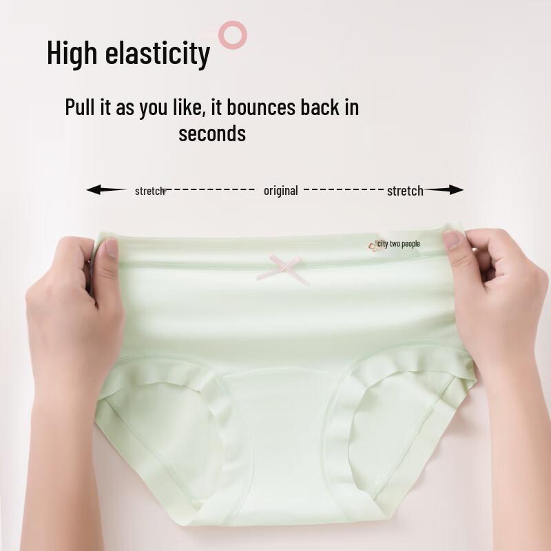 Urban Beauty Women's Seamless Baby Cotton Antibacterial Briefs