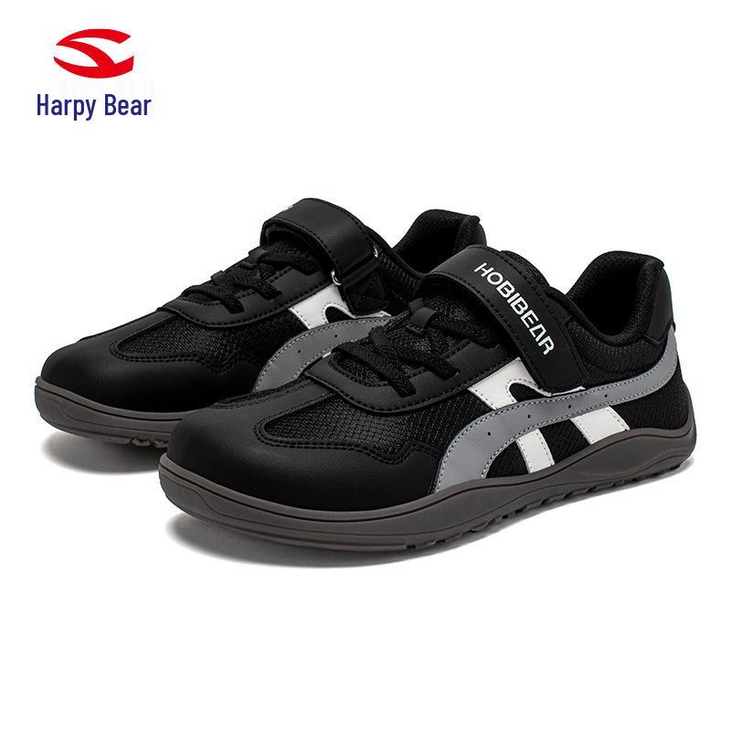 

HOBIBEAR Kids Wide-Toe Lightweight Sport Shoes for Boys & Girls, Spring/Autumn. 37 чорний/білий