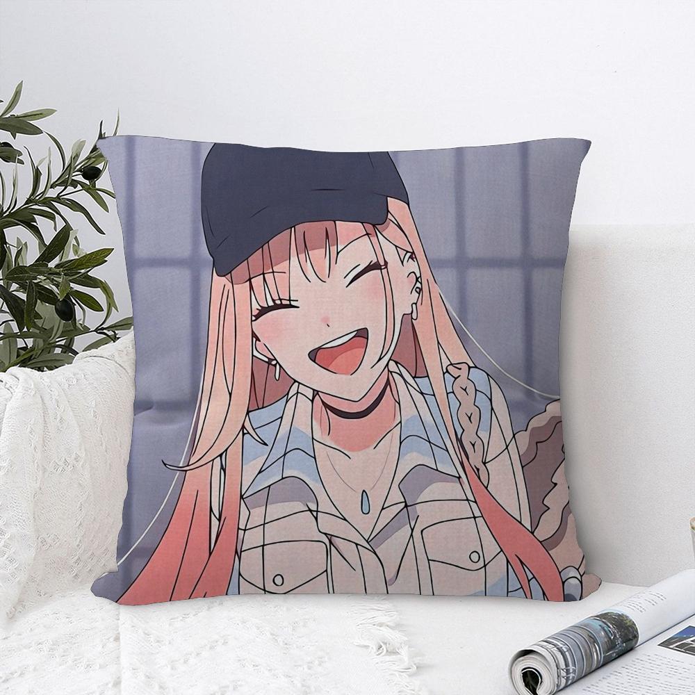 My Dress-Up Darling Marin Kitagawa Office Cushion Pillowcase Car Cushion Cover45X45CM Lumbar Pillowcase Sofa Pillowcover
