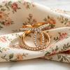 Yousheng Scarf Ring Clip Exquisite Scarf Slides Buckle with Rhinestones Multi-use Round Circle Clip Buckle for Women Scarves Neckties Bag Charms