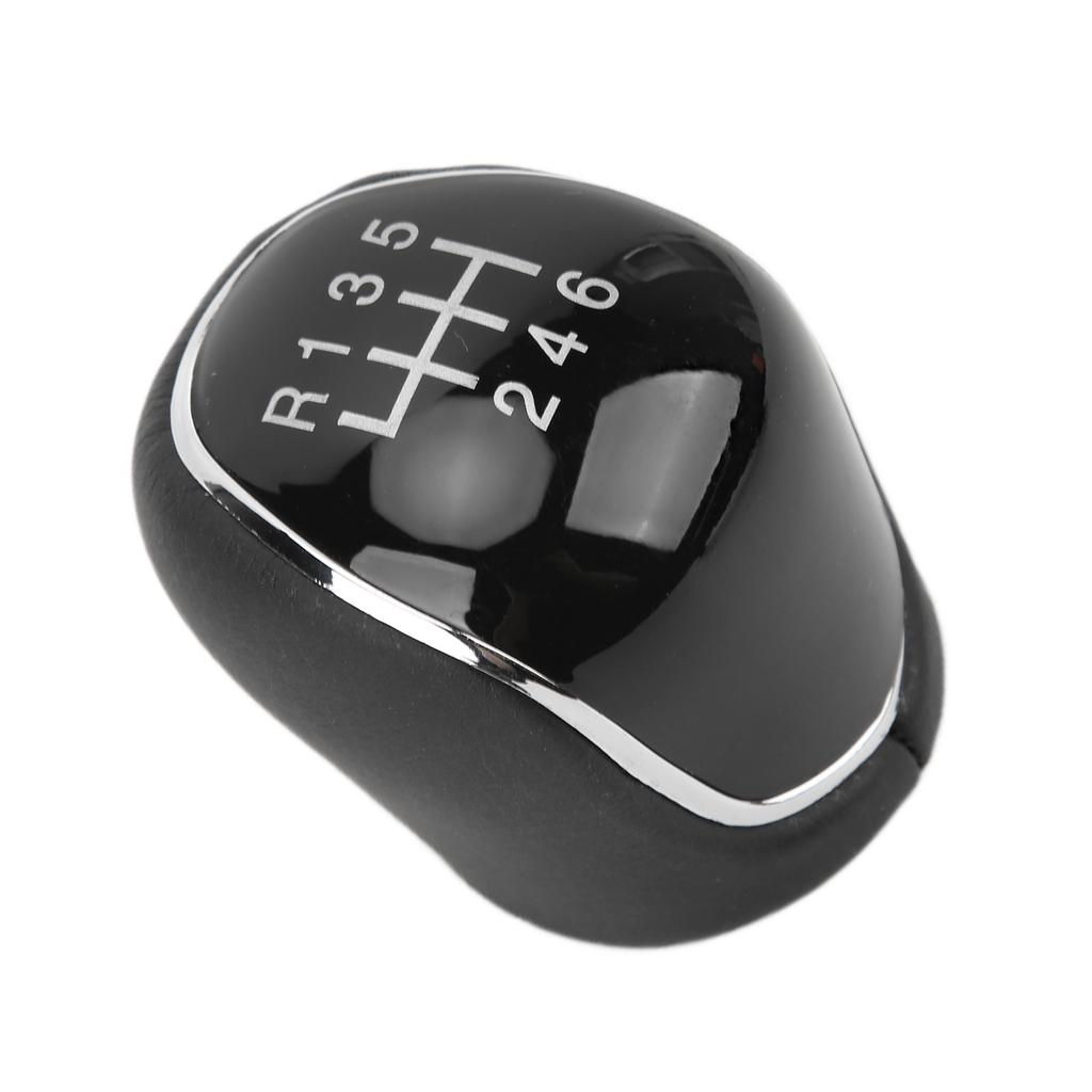 Car Gear Shift Knob Head Black Gear Shift Lever Knob Head Replacement For Ford CMax 06 2007 To 07 2010(6Speed )