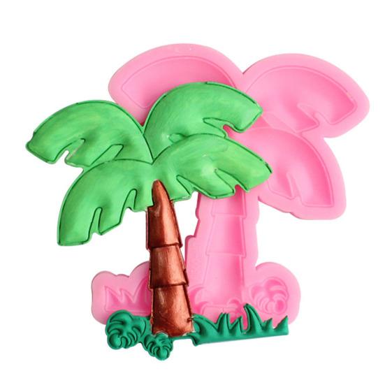 

Coconut Tree Silicone Chocolate Cake Mold Non-stick Baking DIY Decorating Tool
