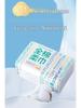 Purcotton Soft Dual-Use Disposable Face Towels, M Size (6 Packs) - Pure Cotton Wipes for Dry & Wet Cleaning and Makeup Removal.
