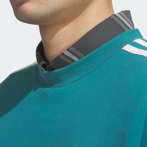 Adidas Originals FW24 ADICOLOR OVERSIZE CREW Sweatshirt Men's Remnant Duck Blue