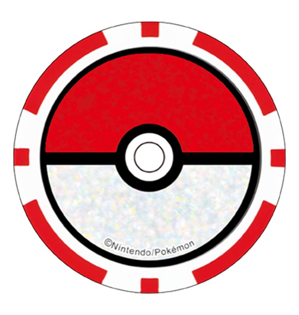 Enjoy Caddie Bag Green Golf Tip 40mm Diameter Marker, Pokémon (Snorlax) Marker, Type, PMMC007, Approx.