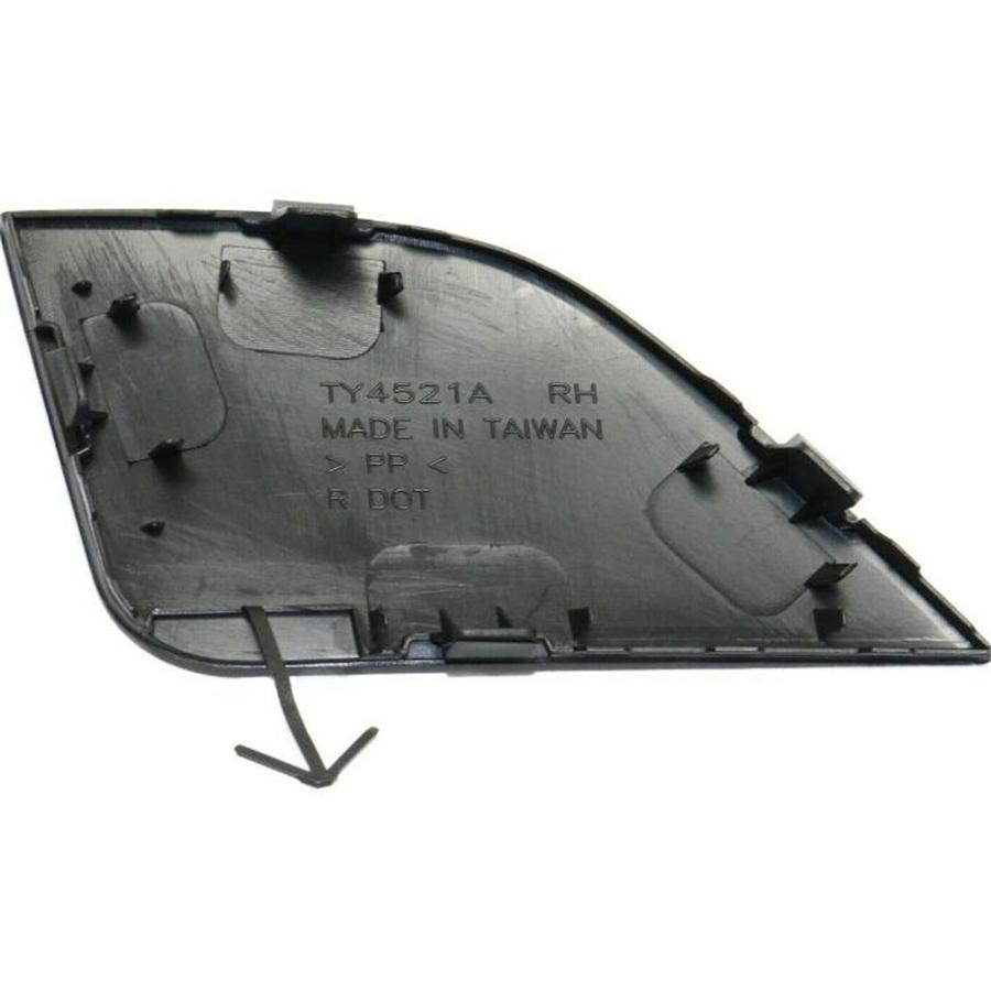 2 stk Venstre+Høyre Slepekrokdeksler Sett For 2016-18 Toyota RAV4 Front Passasjerside