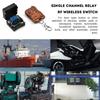DC 12V 10A Single Channel Relay RF Wireless Switch Receiver   Remote Control Transmitter
