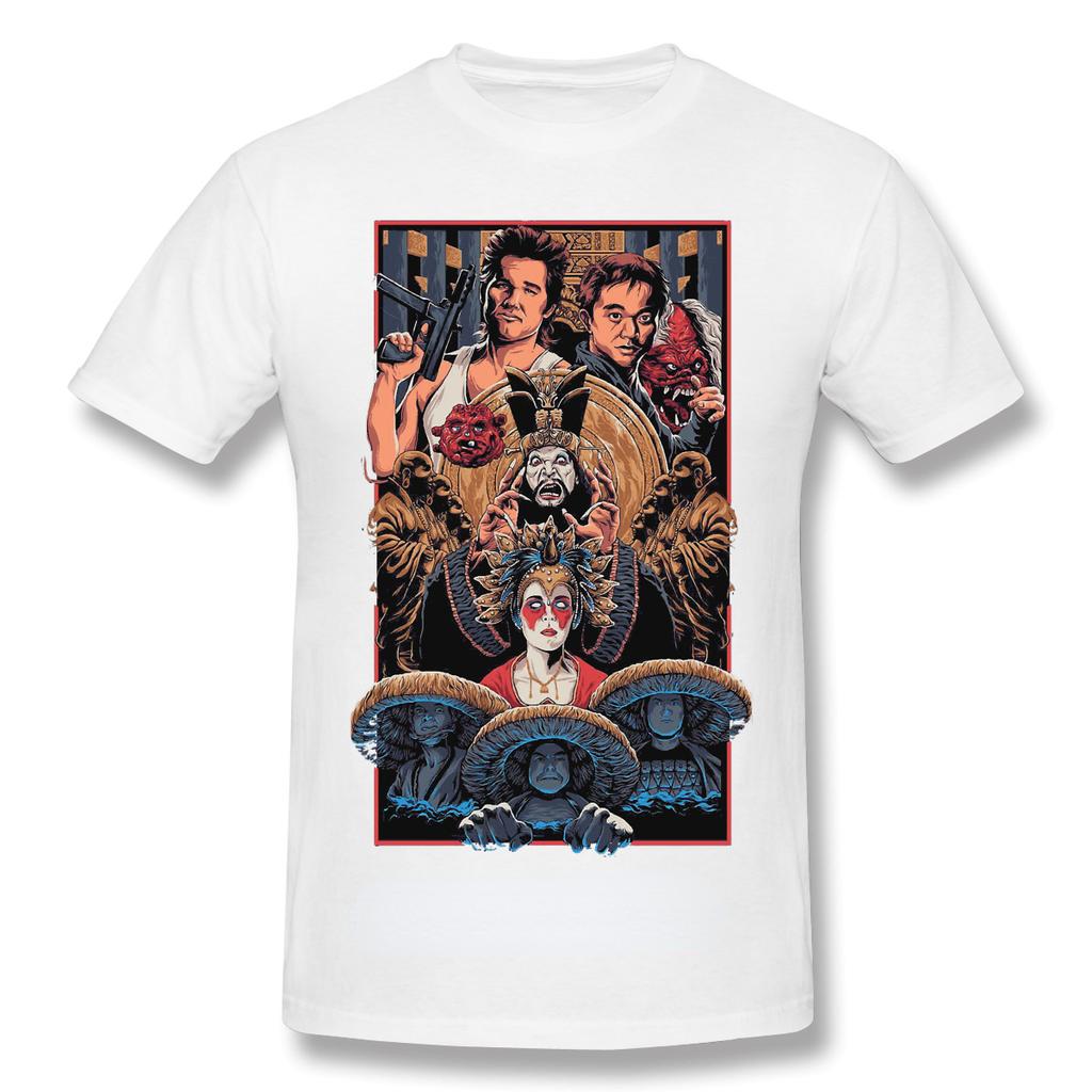 Men Mortal Kombat Domination Black TShirt Big Trouble In Little China Tee Women Men Casual Short-sleev Tee Ropa Hombre