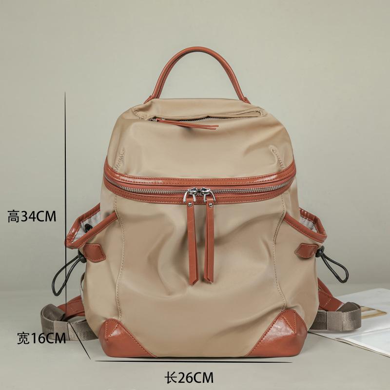 New Ladies Bapa Lightweight Large Capaci Travel Commuting Bag Casual Outdoor Double Oulder Bag Bookbag for Travel
