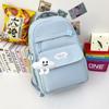 Schoolbag new high-value Japanese ins fresh and sweet macaron backpack girl student large-capacity backpack