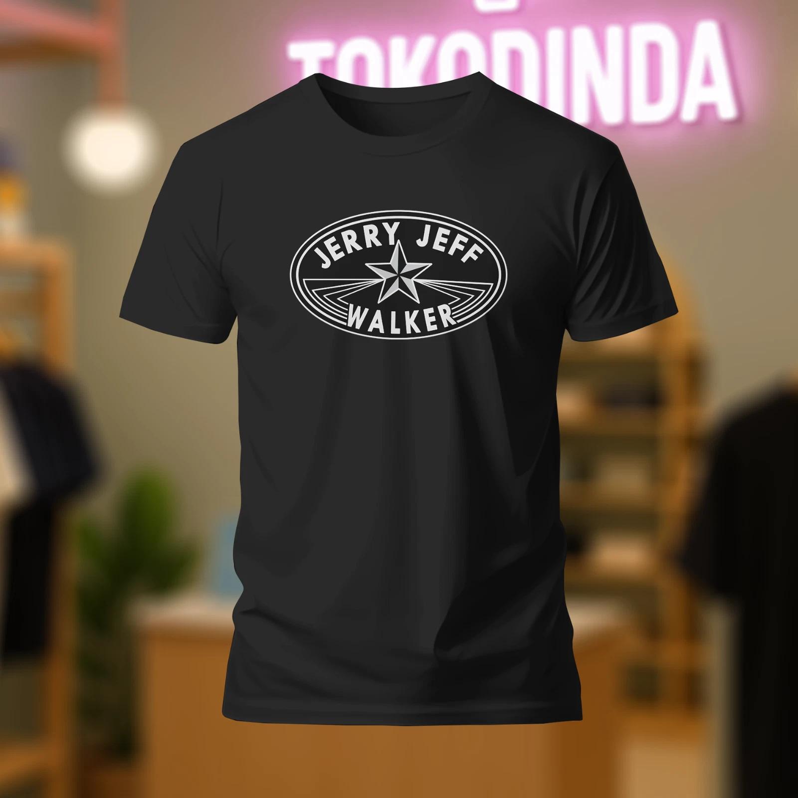 Men s and Women s T-shirts Jerry Jeff Walker logo T-Shirt S-5XL L