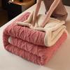 Thick Warm Taffeta Fleece Winter Blanket for Bed Geometric Pattern Soft  Sofa Throw Blankets Queen Size Plush Bedroom Bedspread