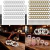 Classic Bottle Opener Set With Steel Tabs And Screwdriver For Home Bar Use