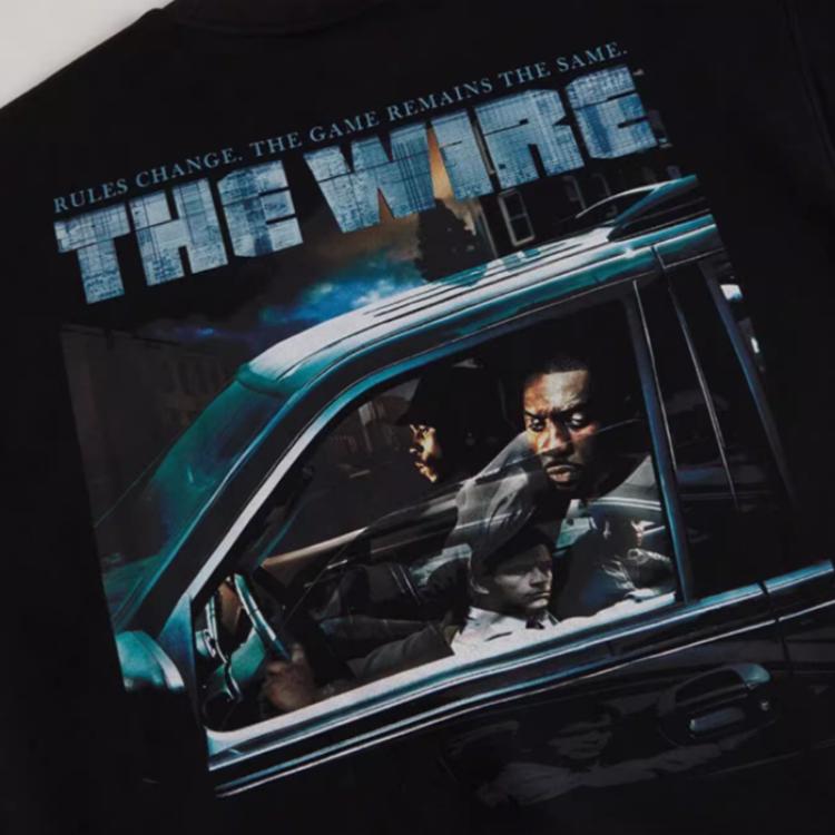 Kith For The Wire Rules Change Vintage Crewneck KHM030492-001