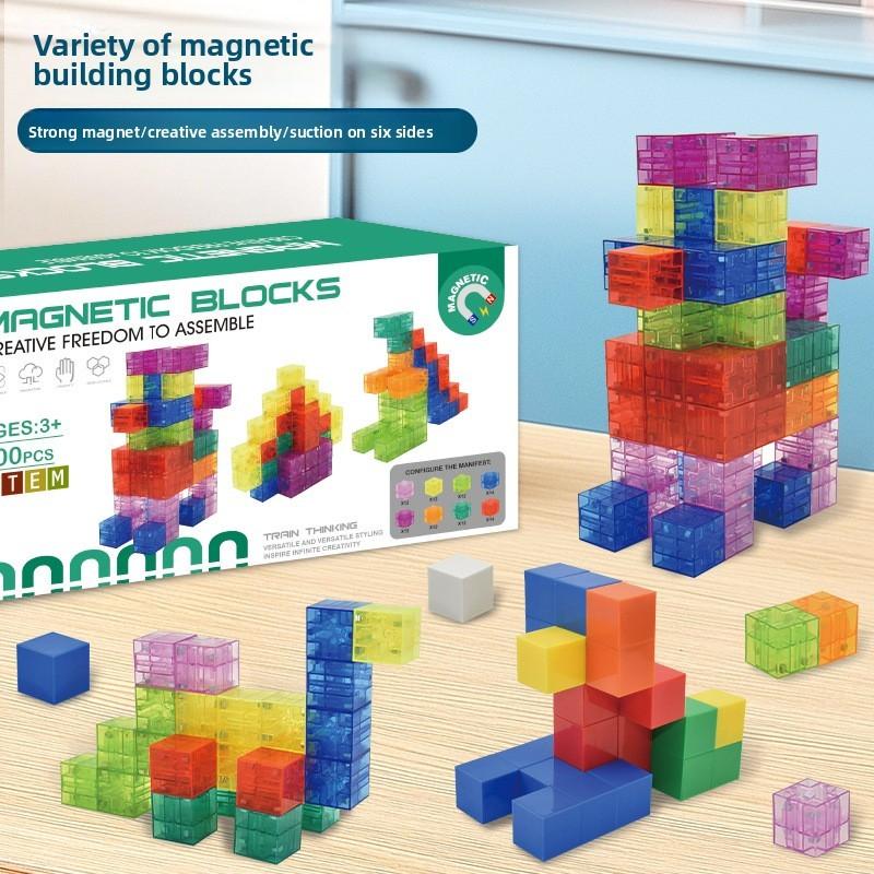 Magnetic Childrens Building Blocks For Stem Learning And Creative Play