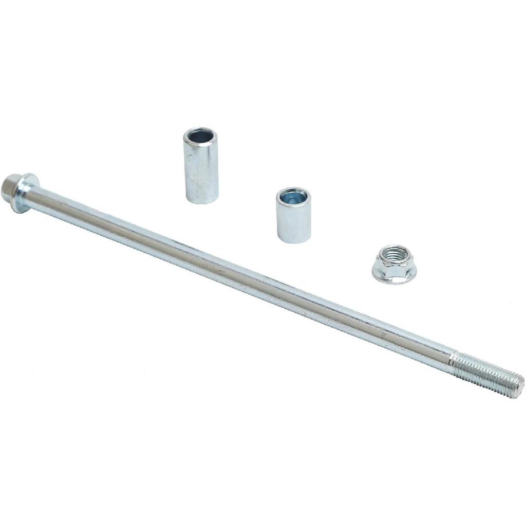 Minho 10mm 190mm Front Rear Axle with Bushing 6mm 15mm 20mm Fit for Motorcycle Pit Dirt Bike Moped Scooter QUAD ATV Mini Bike Parts