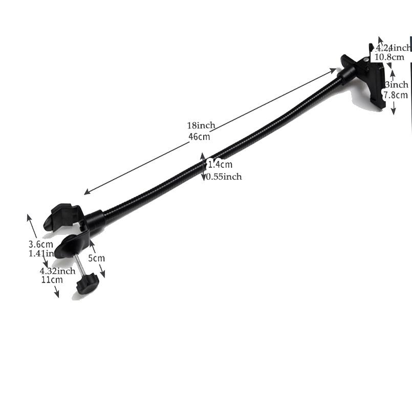 

Новый держатель для фона C зажим зажим для камеры аксессуары для фотостудии световая подставка гибкий кронштейн отражатель фото Camara Fotografica