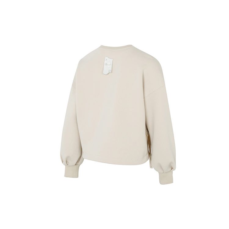 Puma Cny National Style New Year Series Bz Zaozhi Hoodie Solid Color Crewneck Sweatshirt Women hoodies Khaki 539590-88