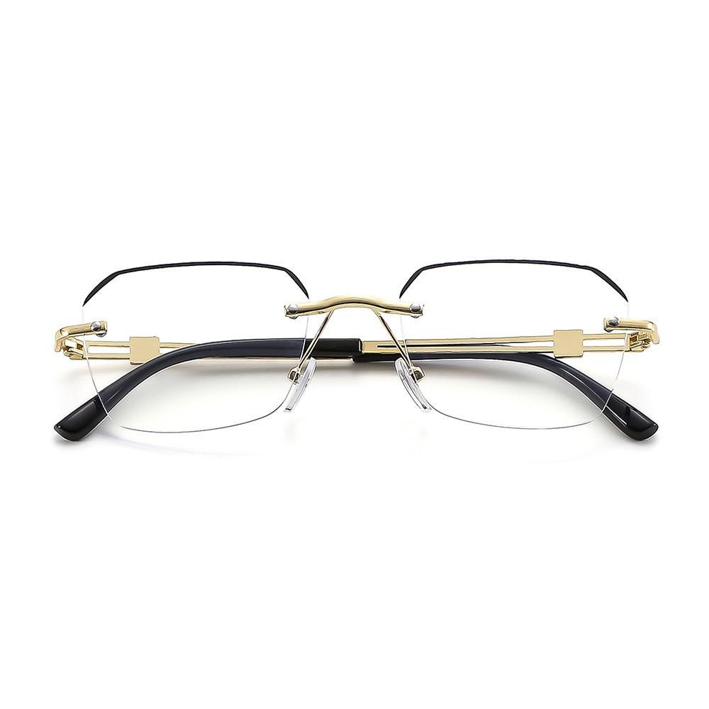 Ultra-Light Frameless HD Anti-Blue Light Reading Glasses for Men & Women