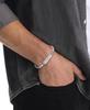 Bracelet CONTOURED BARREL Stainless Steel 35100094 [Calvin Klein][Authorized Import] Men's