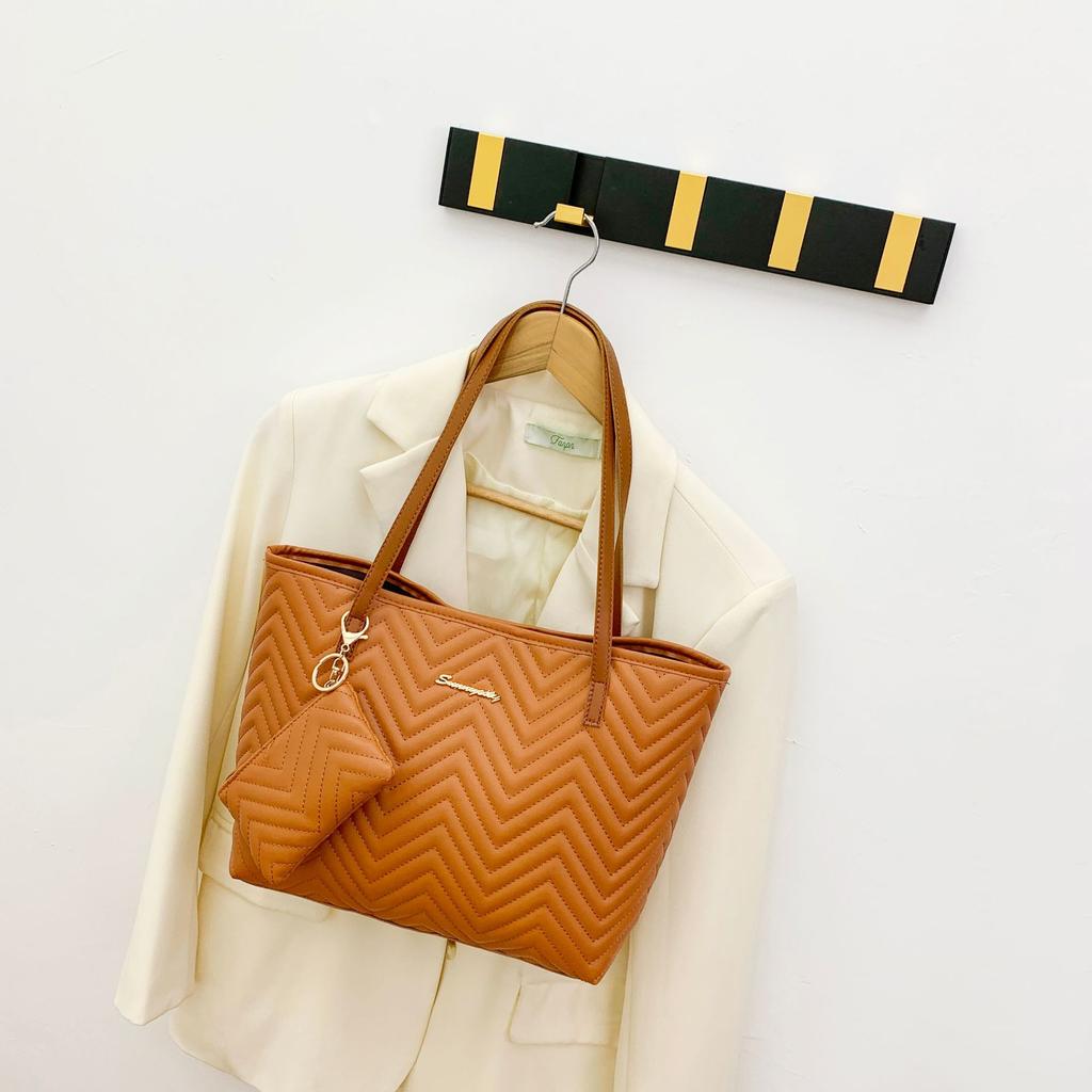 JYL TS Women's Sling Bags  2 Set Bag 022 Tote PU Embroidered Large Capacity Women Bag