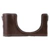 Flexible PU Leather Half Camera Case Bag For ZV 1M2/ZV 1F Featuring Easy Battery Access