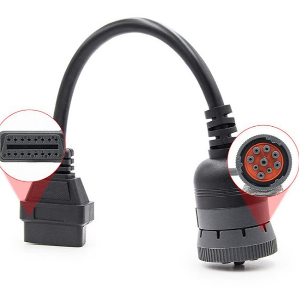 OBD2 Connector Truck Cable Easy Installation Non-deformation Design