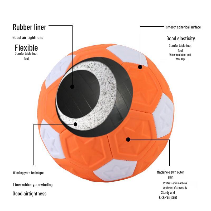 Normann Madman Curve Spin Training Soccer Ball