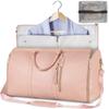 Women's Folding Suit Travel Bag Multifunctional Storage Bag Large Capacity Large PU Portable Luggage Bag