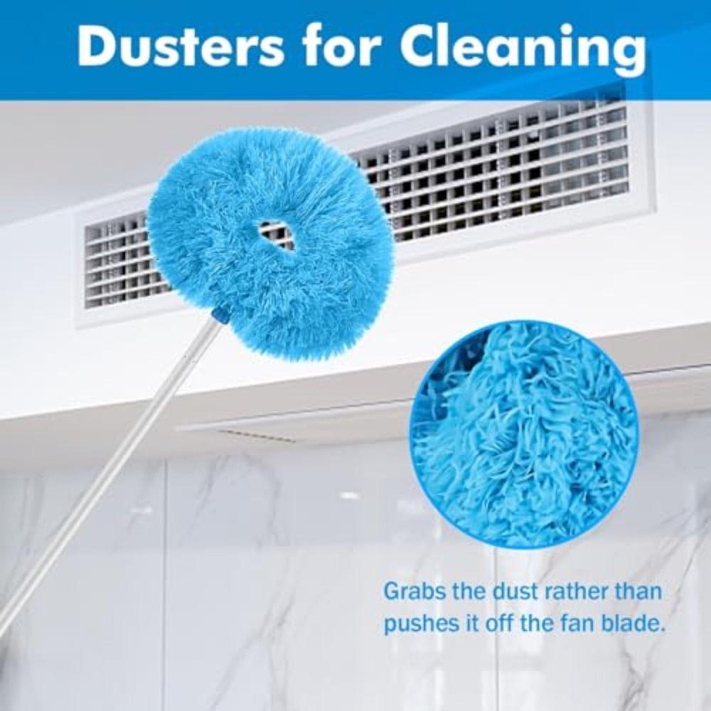 Adjusts Roofing Ceiling Dust Brush Multifunctional Ceiling Duster Dust Removal Brush  for Home