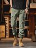 Men's pants new trendy cargo pants, wide-cut long pants, multi-pocket jogger pants, loose casual pants, high street