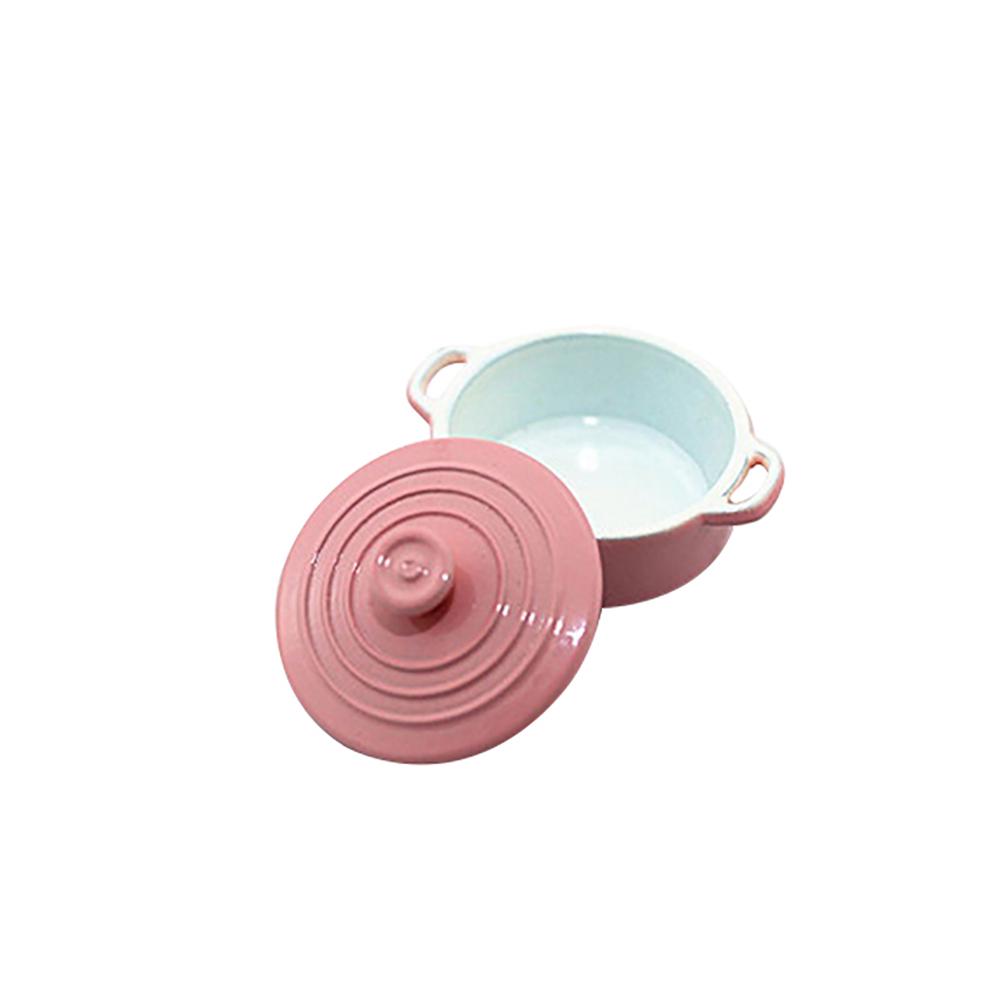 Fancytoy Market Miniatur-Suppentopf in Bonbonfarben, Puppenhaus-Zubehör, Geschenk, Saucenpfanne, Spielzeug