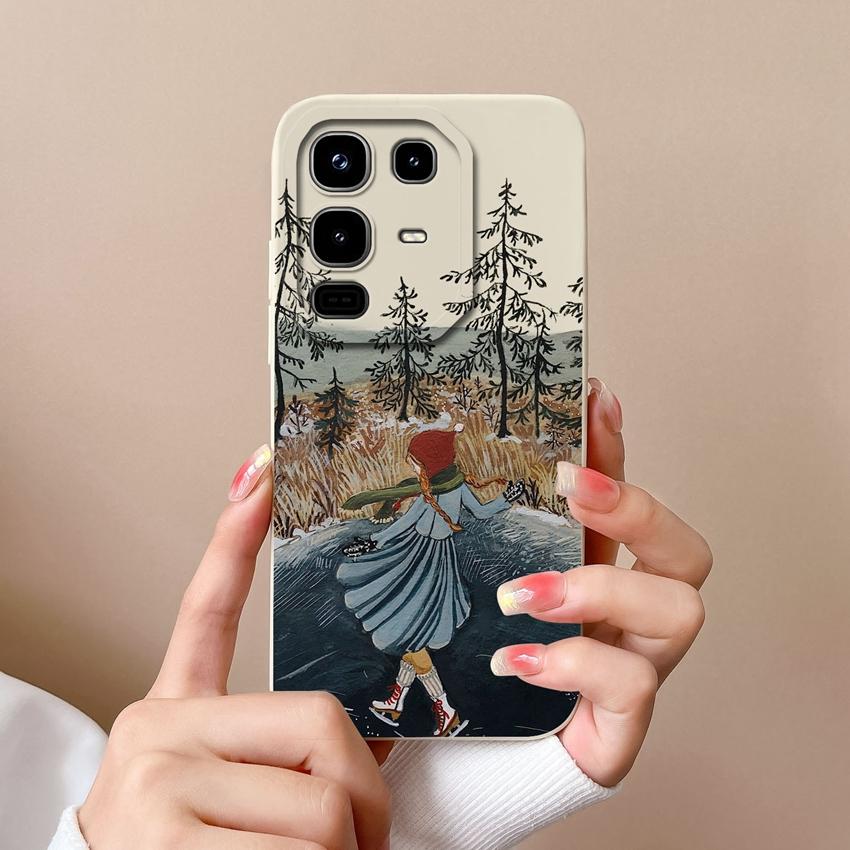 

Чехлы для Infinix Note 50 50X 50S Pro Plus 4G 5G Популярные узоры в виде линий Квадратный Жидкий силикон Защита объектива Противоударный чехол для Infinix Корпус Capa Infinix Note 50 Pro Plus