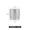 Coffee Powder Receiver with Cover 58MM Aluminum Alloy Anti Fly Cloth Cup Grinder Handle