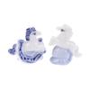 1 szt./para Rok Konia 2026 Porcelanowa Figurka Konia Ceramiczny Koń Miniatura Ozdoba Wystrój Domu Rękodzieło Kolekcja Prezent