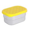 230ML 304 Stainless Steel Snack Container with Silicone Lid Fruit Storage Box  Kids