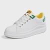 Women's White Thick-Soled Casual Shoes for Spring and Autumn 2023
