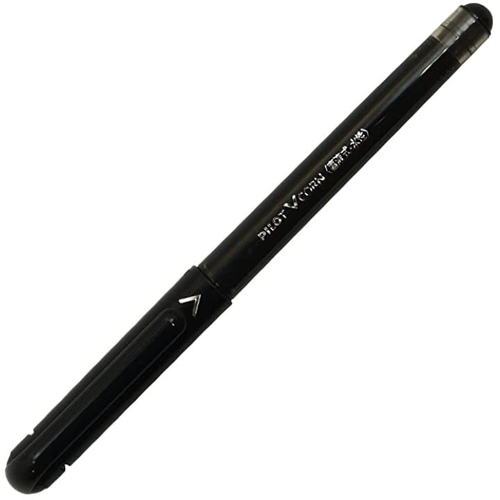 Pilot Ballpoint Cap Direct x 5 Water-Based Pen, V-Cone, 0.5mm, Black, Type, Ink, LVE-10EF-B
