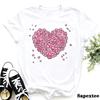 2027 New Finger Heart T Shirt Unisex Tops Korean Ulzzang Graphic Tees Unisex Fashion Unisexs T Shirts 90s Girls Black Shirt