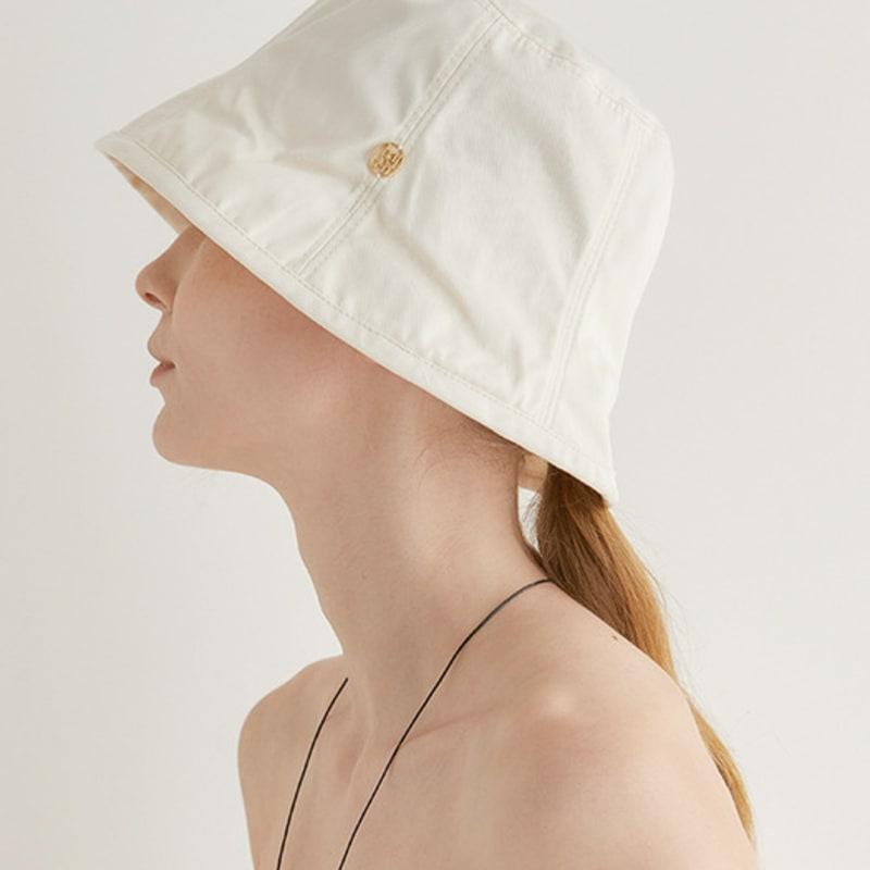 

халден шляпа-ведро из натурального хлопка с контурной отделкой (C003_слоновая кость) ivory