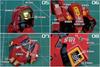 RG HG MS Modification Metal Parts Counterattack 1/144 Detail-Up High-Quality (RG 1/144 Char's MSN-04 Sazabi) [Used]