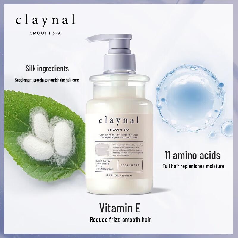 

CLAYNAL Amino Acid Rose Scented Hair Conditioner 450ml