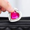Portable Purse Bag Hanger Rhinestone Handbag Hook Holder Folding Table Hook  Storage Hanger