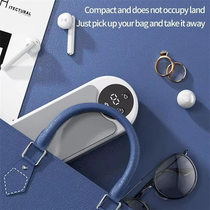 Multi-Functional Ultrasonic Cleaner 450ml Portable Household Cleaning Machine Jewelry Cleaner Machine Ring Glasse Makeup Brush