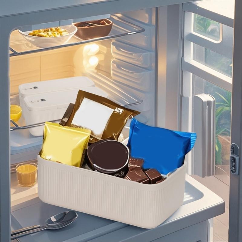 Combination Lock Storage Bin Dustproof Food Grade Plastic Security Storage Box With  For School Office Household Use