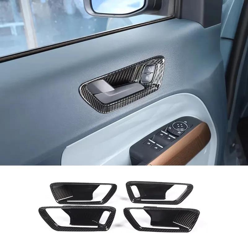 For Ford Maverick 2025-2025 ABS Carbon Fiber Car Central Control Interior Modification Decorative Sticker Car Accessories